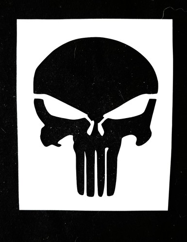 Punisher skull reusable - skull,