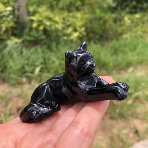 Natural obsidian quartz - 3",